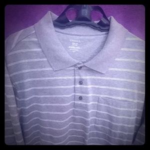 Men's striped Polo